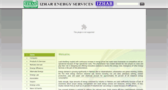 Desktop Screenshot of izhar-energy.com